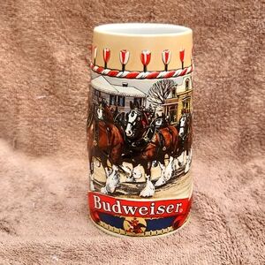 Budweiser Clydesdales Stein, 1986